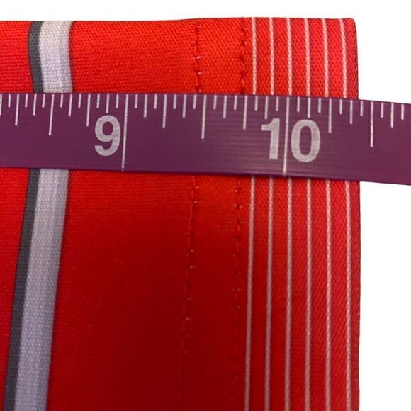 Jack Nicklaus Red, White, and Gray Striped StayDri Polo Size XL - Picture 11 of 12